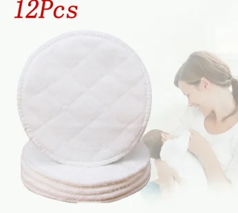 6pcs Nursing Breast Pads. Soft Absorbent Baby Breastfeeding Waterproof Breast Pads for Pregnant Women