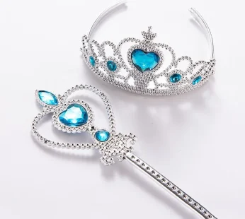 Princess Tiara Accessories. Children Tiara Magic Wands Girls Party Gift