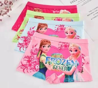 2Pcs Disney Princess Girls Kids Panties Cartoon Underwear Kids Boxers