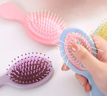 Mini Soft Bristles For Women Baby Girls Kids Wet Hair Brush Hair Combs Small Pocket Travel Hair Brush Hair Combs Toddler