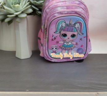 School Bags Girls Disney Waterproof Lol Backpack Travel Bag