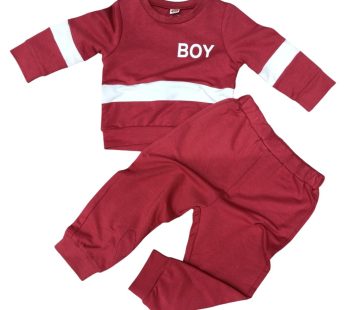 2 Piece Fashion Tracksuit Baby Boys Girls Outfit.