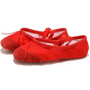 red ballet shoes