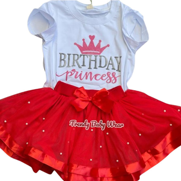 Birthday-Princess-Tutu-Skirt-Set Birthday Princess Tutu Dress – Elegant Party Dress for Girls