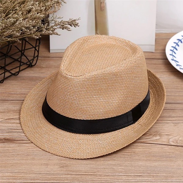 Children-Beach-Straw-Hat2 Children Beach Straw Hat breathable fedora sunhat for girls and boys