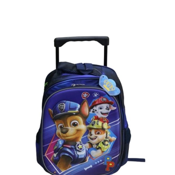 Wheeled-Waterproof-Paw-Patrol-School-Bag Paw Patrol School Bag with Pencil Pouch for Kids