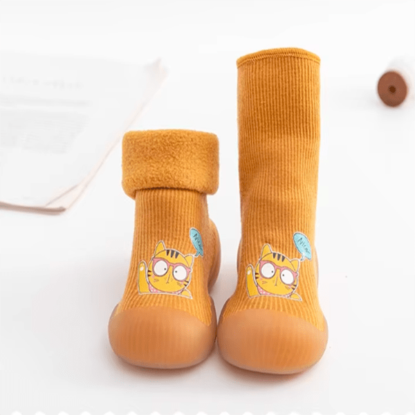 Socks Shoes Mustard