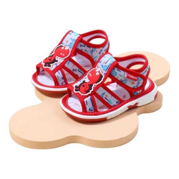 red shoes with sound