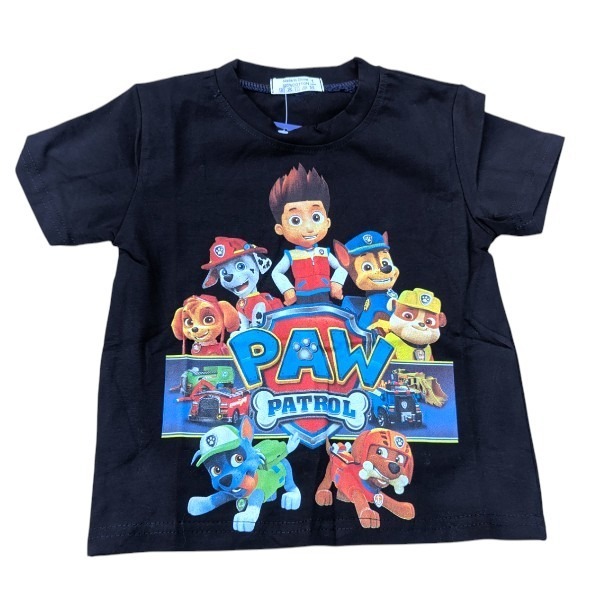 Black Paw Patrol Tshirt