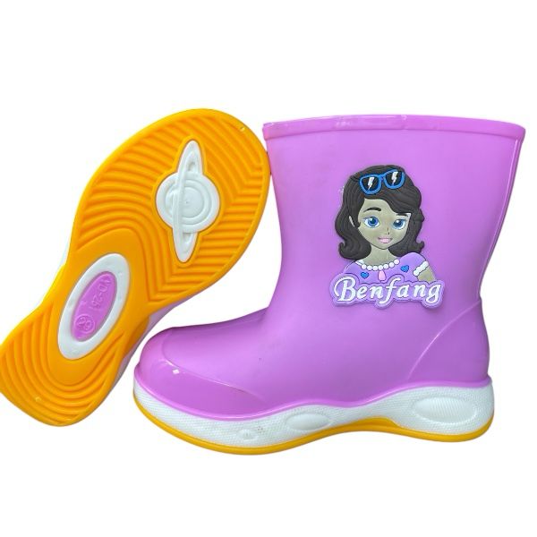 pink rainboots Children’s PVC Gumboots – Adventure‑Ready Waterproof Rain Boots for Kids