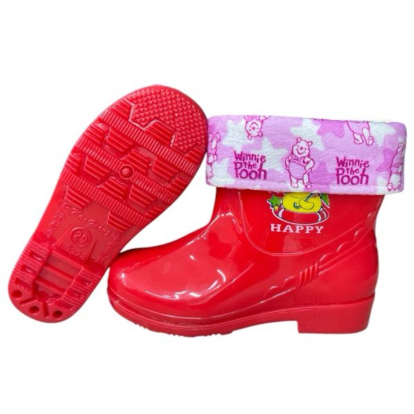 red gumboots