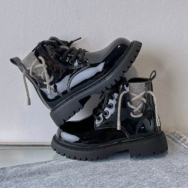 ankle boots leather
