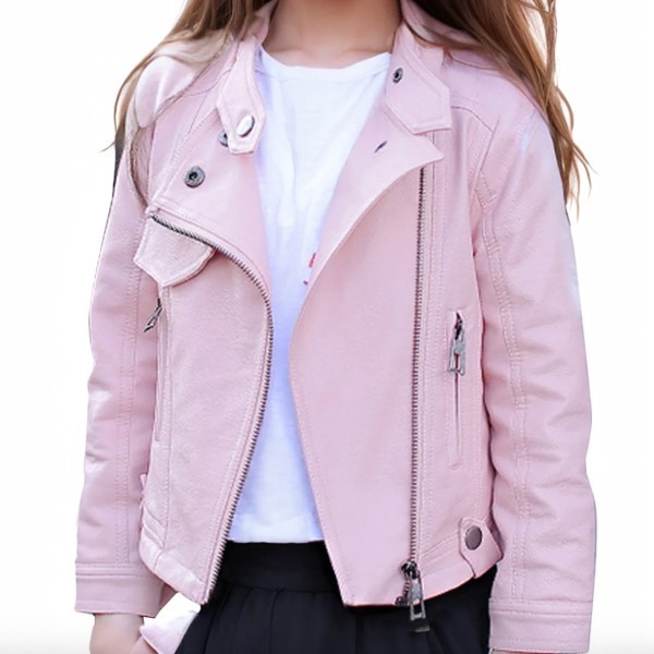 girls leather jacket-Photoroom pink leather jacket