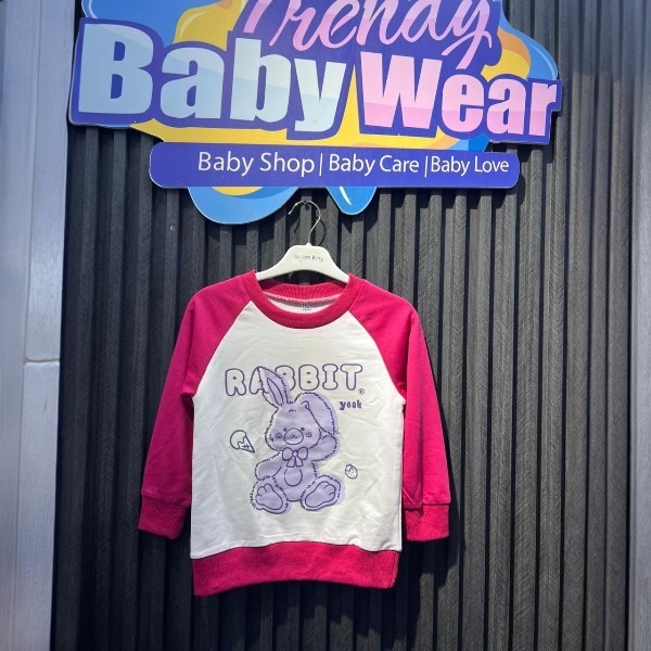 pink sweatshirt rabbit