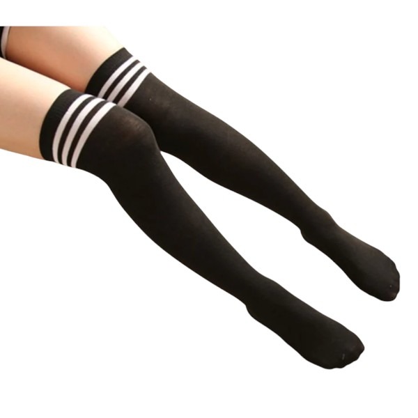 long black socks-Photoroom