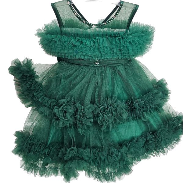 emerald green dress