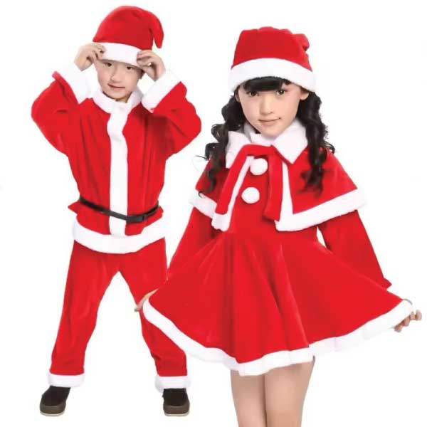 Santa-Themed-Dress-Set