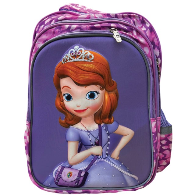 Princess-School-Backpack Princess Sofia Kids School Backpack – Cartoon Backpack for Girls