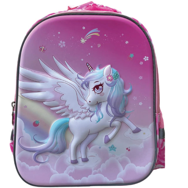 Winged-Unicorn-School-Backpack Winged Unicorn School Backpack premium pink kids school bag for girls